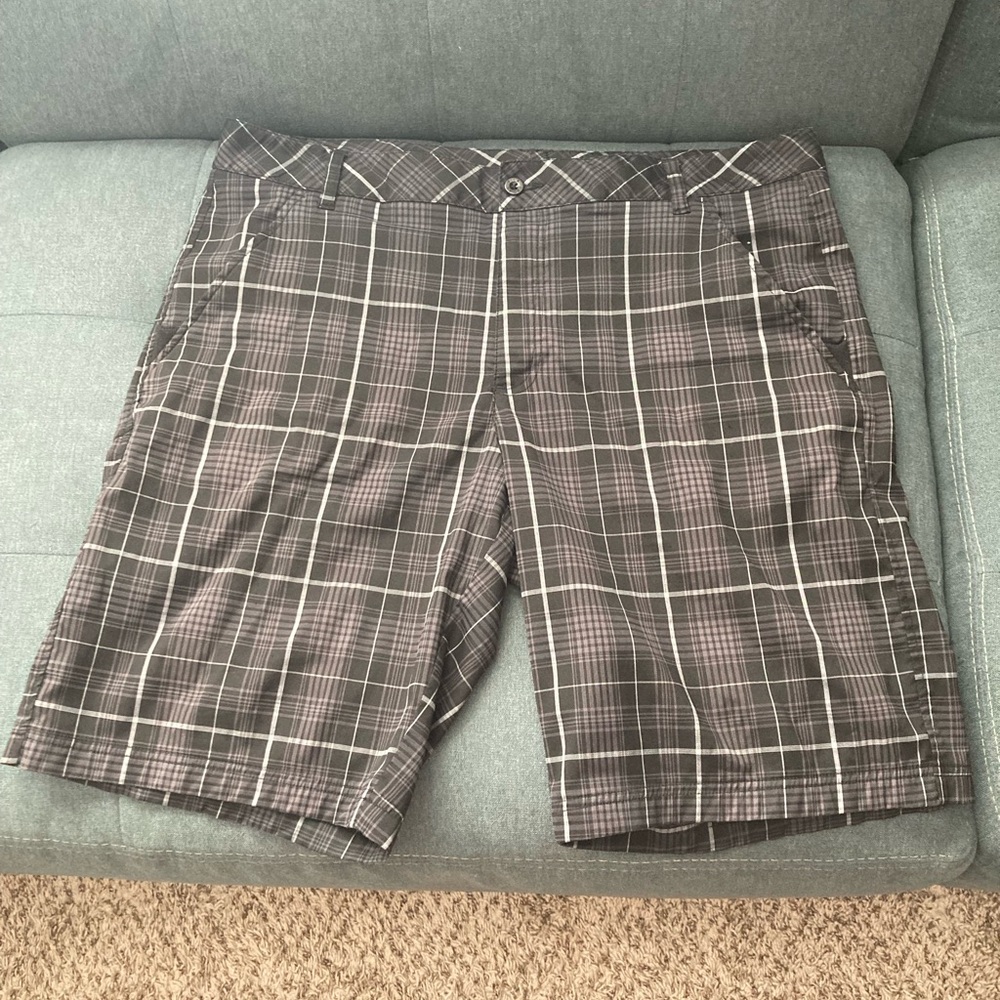 Fila Gray Flat Front Shorts